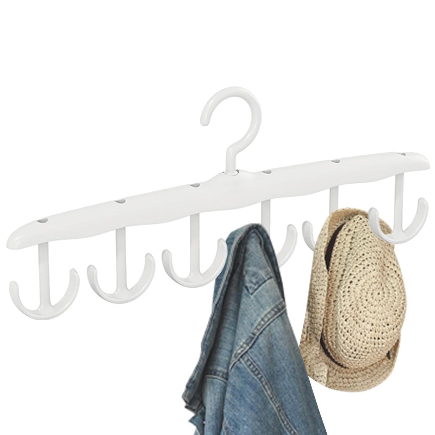 13948 Tank Top Hanger, 12-Hook Space Saving Hanger, Capacity Rotatable Wood Space Saving Hanger Closet Organizers and Storage for Dorm & Apartment for Tank Top 13948 Tank Top Hanger, 12-Hook Space Saving Hanger, Capacity Rotatable Wood Space Saving Hanger Closet Organizers and Storage for Dorm & Apartment for Tank Top